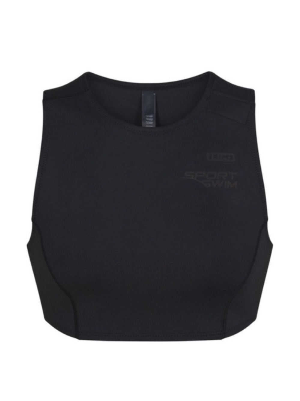 SKIMS Sport Swim High Neck Top Sz M